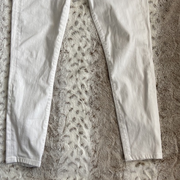 Citizens of Humanity Charlie Crop high rise skinny jeans size 25 white denim - Picture 6 of 10